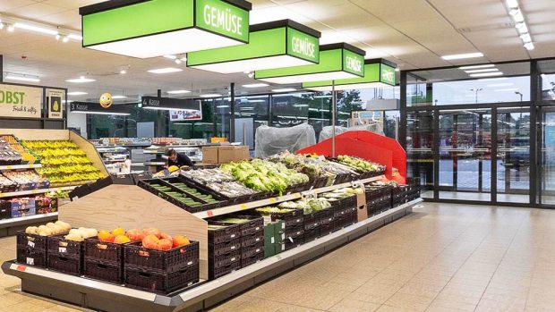 Neu gestaltete Frische-Abteilung: Auch Aldi Süd räumt Obst und Gemüse ...