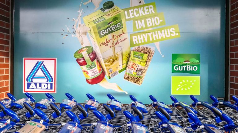 Aldi führt sein Bio-Sortiment in Nord und Süd unter gemeinsamer Eigenmarke zusammen