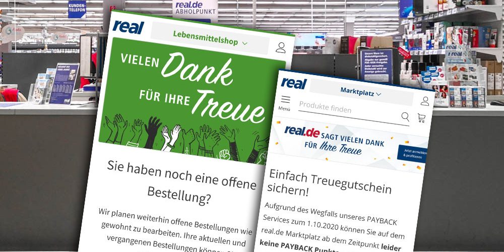 Kaufland Vollzieht Ubernahme Real De Verabschiedet Sich Vom Lebensmittelshop Und Payback Update Supermarktblog