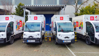 E-Flitzer von Picnic an Berliner Hub